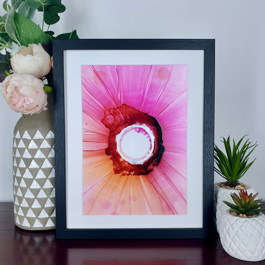 "The Sapphic Lens" Medium Handmade Abstract Art