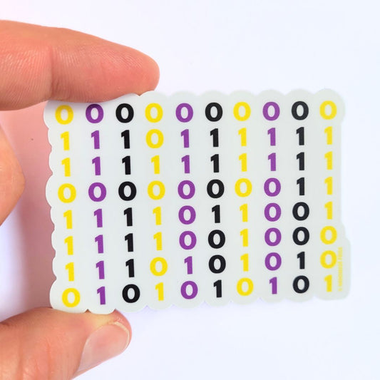 Non-Binary Vinyl Sticker