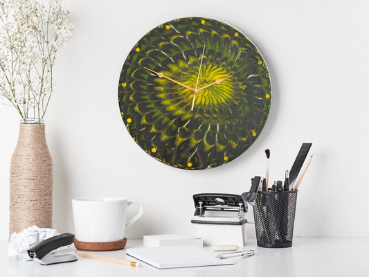 "Snakeskin” – 12" Silent Clock