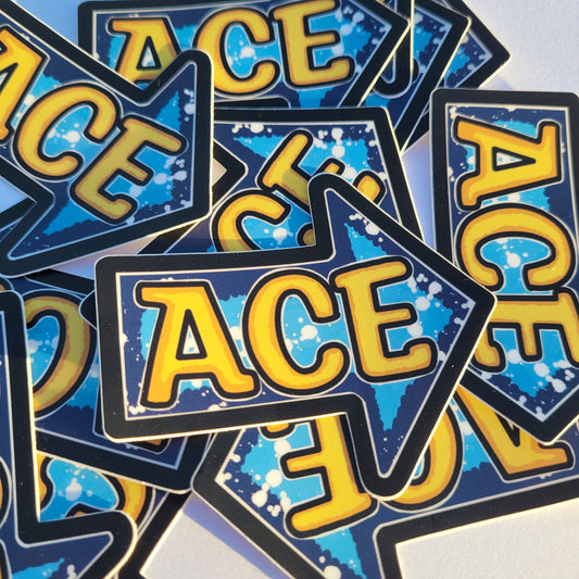 AroAce Pride Flag Sticker