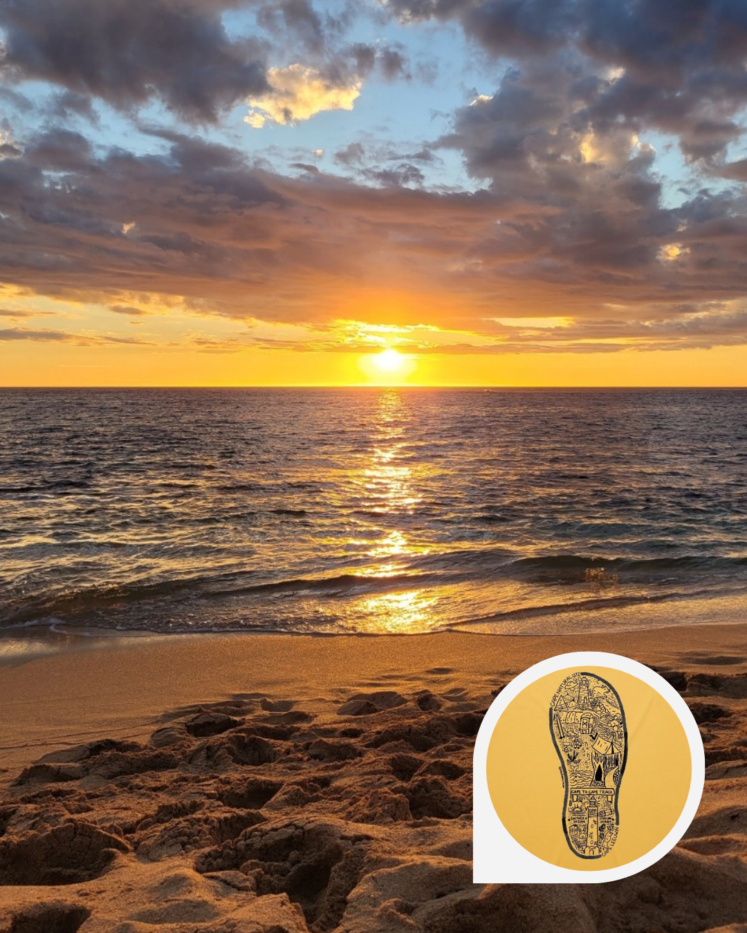 Cape to Cape T-Shirt (Sunset)