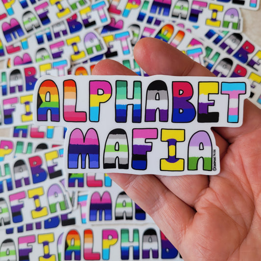 Alphabet Mafia Sticker