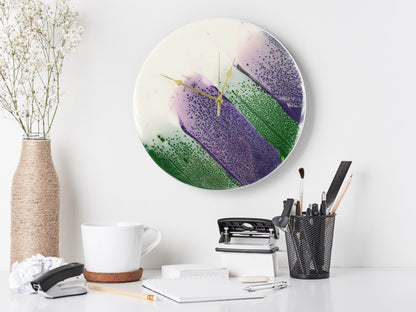 "Aloe” – 12” Silent Clockv