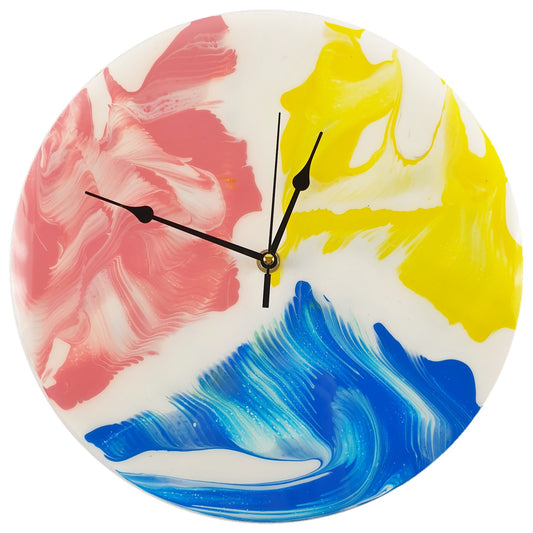 "TriPan" – 12" Silent Clock