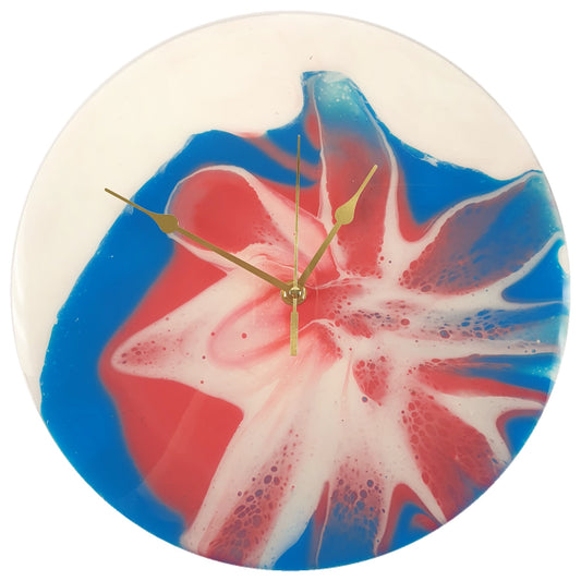 "Starfish" – Large 12” Vinyl Clock