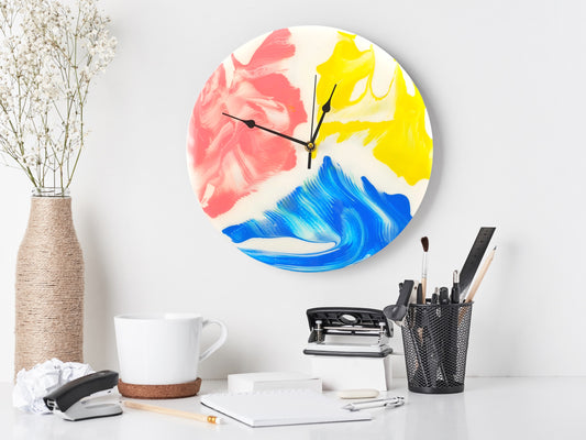 "TriPan" – 12" Silent Clock