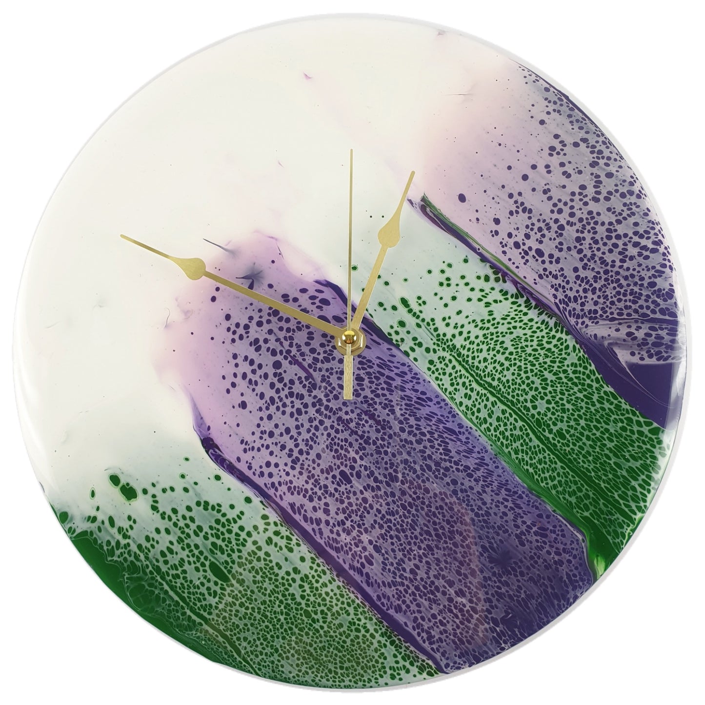 "Aloe” – 12” Silent Clockv