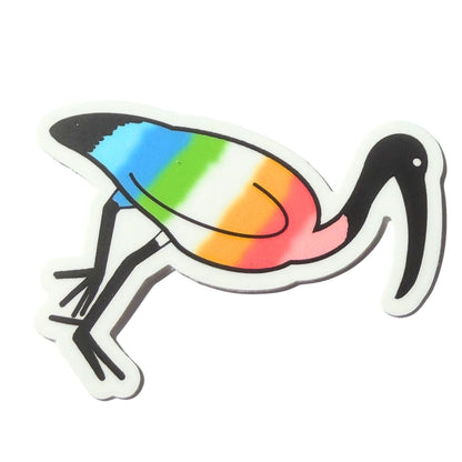 Pride-Hai-Aufkleber (Holo-Glitzer)