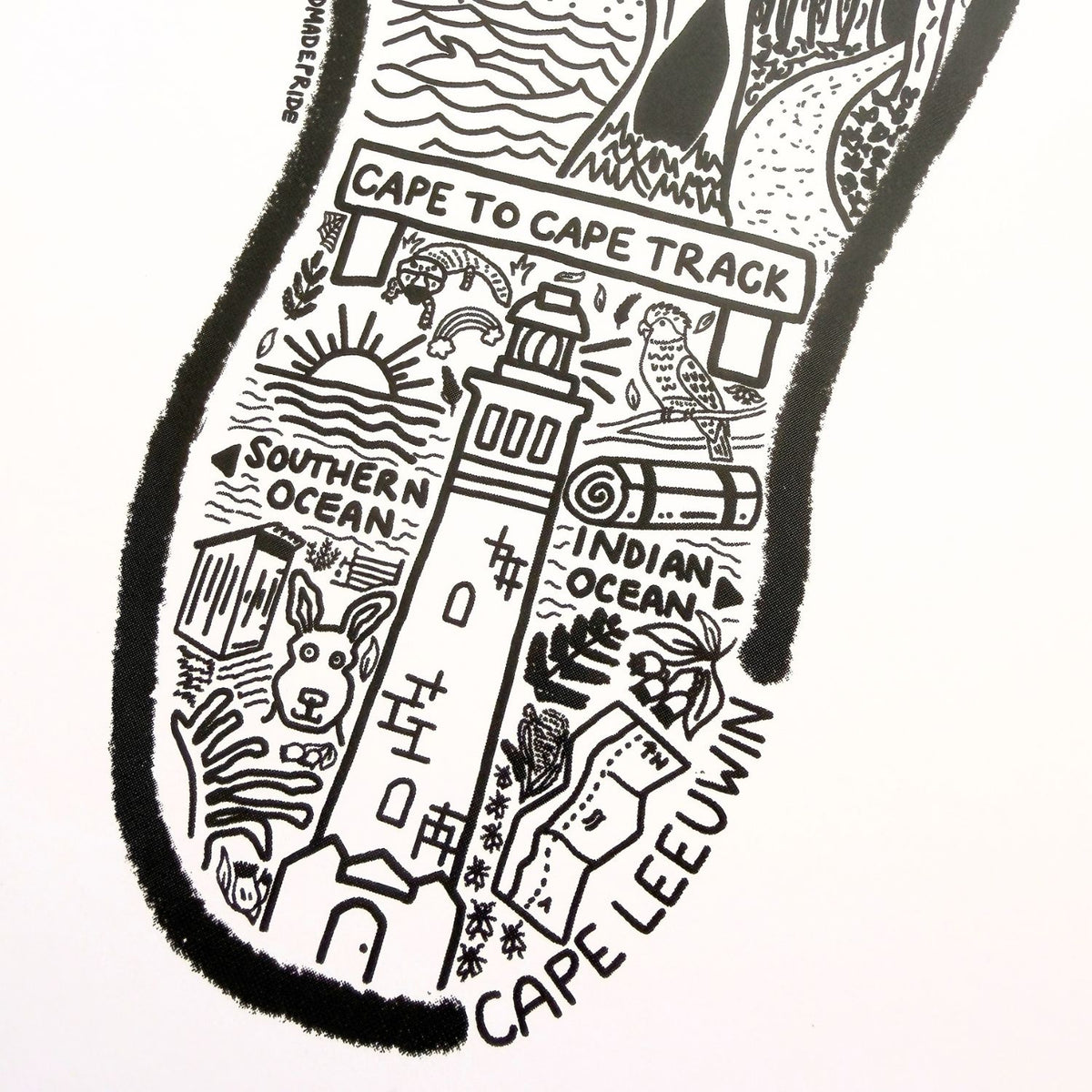 Cape to Cape Poster (A3)