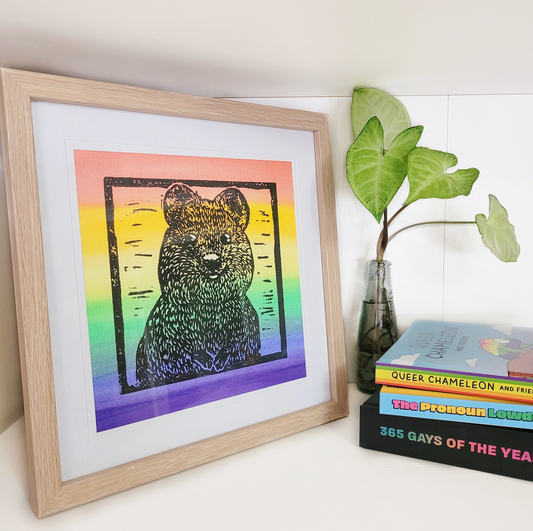 Bisexual Pride Quokka